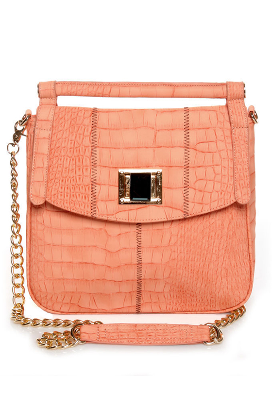 Sunny Florida Coral Pink Handbag