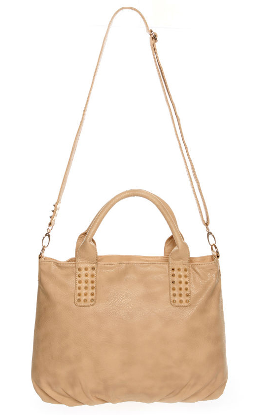 Sharp Attack Nude Handbag