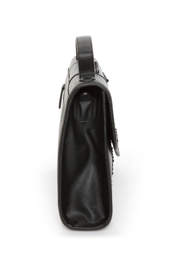 Path of Least Resistance Studded Black Satchel