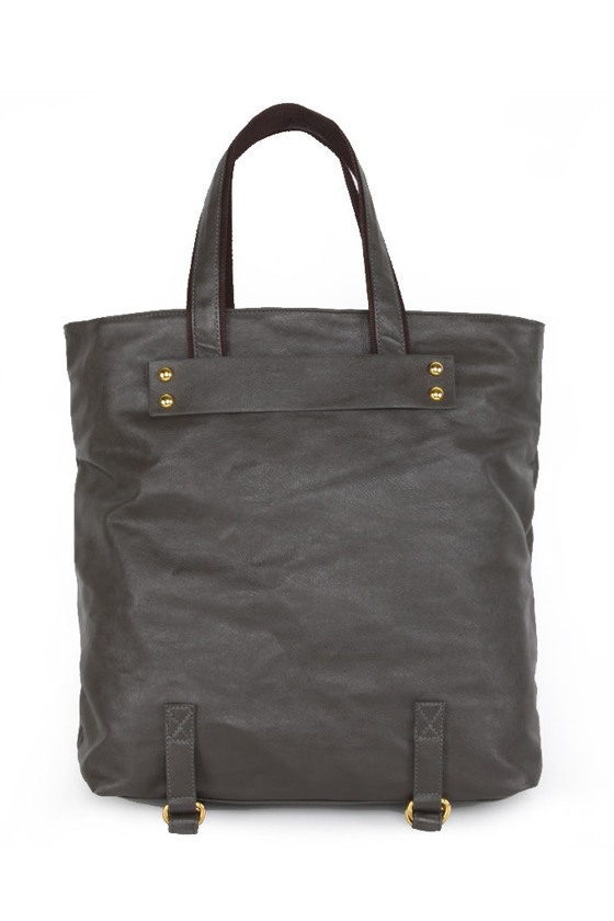 Oversized Grey Purse - Grey Handbag - Oversized Handbag - $43.00