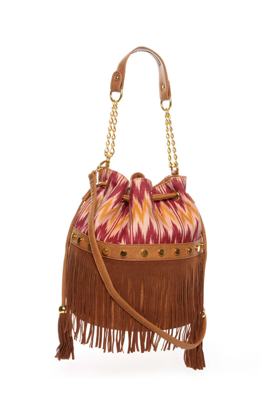Western Skies Fringe Handbag