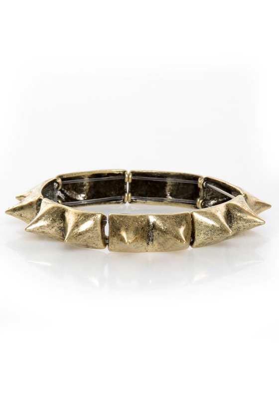 Spike Gold Bracelet main image 1