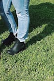 I've been looking for boots like these for ages and you need to buy them! They're the most comfortable boots I've ever worn and no need to break them in. The first time I wore them was right after I got cleared by my doctor after having a healing/broken foot and not once did they bother my foot.

I'm usually between and 6 and 6.5 but saw people bought half a size down, so I did the 6 and they're perfectly sized. - Stacy R.
