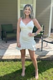 I absolutely love this dress. It is the perfect little white dress and, most importantly, it is so comfortable and versatile. I wore this to my college graduation (and got so many compliments on the dress!) but could also wear it in the future for a variety of other events. Definitely not a one time wear item, this dress is by far my favorite white dress in my closet. - Kayla C.