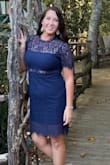 This was the perfect dress for an October wedding. It was very comfortable and I would absolutely recommend purchasing! - Shanna E.
