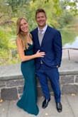 I bought this dress for a fall wedding and it worked so well. It has a nice liner in it and kept me comfortable in 50-60 degree weather for an outdoor ceremony (I added a jacket).  The length was perfect. I'm 5'10 and wore it with 1 inch wedges and it was perfect. Every part of the dress fit perfect so it is true to size. The only part that was a little loose/gappy for me was the bust but I am smaller chested. I bought these stuck on cups from Amazon and they worked perfectly. This is a beautiful dress for the price. - Jennifer B.