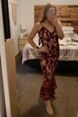 Ordered this dress for an upcoming wedding! I was a bit hesitant when deciding whether or not to order this dress due to the shape/price of the dress. It is 100% worth the price. Material is great, it is the perfect amount of tight but still allows for movement/walking. I am 130 lbs and 5'2". I typically wear a small but can fluctuate between a S and XS. I ordered an XS and I am glad I did. Fits like a glove. 10/10 recommend this dress. - Sarah K.