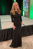 I wore this to a gala and received so many compliments. It was perfect for the (still warm) October weather. - Caroline M.