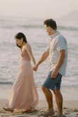 I purchased this dress in blush to wear for my rehearsal dinner and it absolutely beautiful. It does have a lot of layers so it cost quite a bit to have it altered since I'm short but it's great quality and so classy. - Carmen P.
