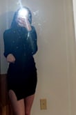 This dress gave off the perfect vibes in time for spooky season. It fit perfectly, and complimented my body very well. It looks classy, and I received many compliments on this dress. - Kendall R.