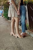 Got perfectly and looked lovely! I love the heel height! There shoes are so comfortable and cute. - Lauren N.