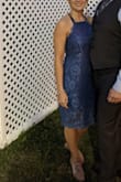 It really is a lovely dress, it's a nice material and does fit well. It felt a little old ladyish when I wore it, more so than it looks in the photos on the website. But that also could've just been the way it fit me.
I do still like it. - Leah S.