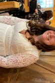 Love love love, just had a baby 5 months ago and this dress made me feel like a true bride. Chest looked great and it slimmed the stomach area. The back was a bit tight on me but everybody gave this dress 10 stars. - Sarah E.