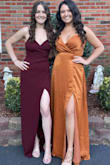 I absolutely loved this dress! I wore it to a friend's fall wedding. I was a little worried ordering it because I am usually a medium in Lulus dresses but ordered the small because the medium was not in stock.  It fit perfectly, was super comfortable, and I got so many compliments. - Tatyana P.