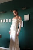Very romantic, a little loose but works. Definitely hits the floor and could wear heels with it! - Charlotte H.