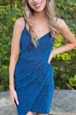 I wore this for my homecoming dress and loved it! It was so comfortable and it didn't shed much. - Carolina R.