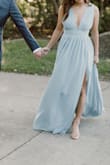 Got an XXS and It was perfect for my engagement shoot. Runs long so you're shorter than me or just as short as me, might need to get it tailored. - Chiyori T.