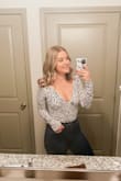 I'm absolutely obsessed with this bodysuit. I've worn it for date night and for a bachelorette party and have received tons of compliments. It's very figure flattering, soft and comfortable, and high quality material! It's not very stretchy so be sure to order your size. - Kayla M.