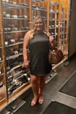 I was very nervous about this dress. I'm either wearing scrubs for work or in leggings with a tank/tshirt. I'm super picky when it comes to the way things fit and I'm self-conscious about my mom fupa!! As soon as I got it, I tried it on immediately and was super surprised!! It fit perfectly in all the right places and made me feel so comfortable!! I wore it on a Girls Night Out and felt like a million bucks!! - KENDRA W.