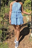 I love the material and feel. It's cute and casual but way too short. Like when you sit there's no material to cover your bottom and never bend over. Would recommend shorts underneath. - Naila W.