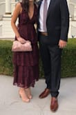 Loved it! I got so many compliments all night. I usually wear a medium or small but followed the model size XS since everyone said it runs large. It fit perfectly! - Vanessa C.