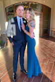 This dress was an absolute dream for a formal wedding. The fabric was very comfortable, and the fit was perfect. I wore 3" heels and the length was just right, even for dancing. - Jenna L.