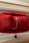 The skirt fits but the sleeves are really loose and long. - Hang J.