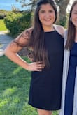 Wore this dress for a wedding which was cocktail attire and it was great! Easy to move in and very flattering! - Amy B.