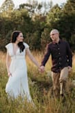 I wore this dress for my engagement shoot and it was absolutely perfect! I have a larger chest and I used boob tape, worked perfectly. I don't know if I would want to wear it somewhere where I'd have to move around a lot as the shoulders slipped off a lot on me, but it was perfect for my photos. Could probably use fashion tape. Oh, and if you order the white you will need nude underwear! - Tyler L.