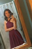 I wore this dress for hoco this year, absolutely loved it. It fit great, I ordered an xs. I especially loved the skirt it swirls very nicely. - Maia P.