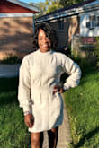 I love this sweater dress. It fit perfectly I wish that they made it in black. - Barbara W.