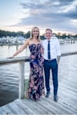 I loved this dress so much and got a ton of compliments!!! It doesn't have much stretch but was true to size. - Sherry H.