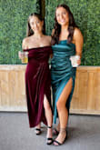 Although this is supposed to be a midi, because I'm short it was actually the perfect floor length dress! Super flattering and nice quality. I wore this as a wedding guest dress and got so many compliments! - Naomi W.
