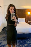 Loved this dress! Perfect for a formal wedding. Fit nicely and felt comfortable all night to dance and sit in. - Kaylie M.