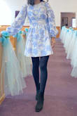 I'm in love with this dress. Yes, the sleeves are big because they should be and is puffy. I wore this to the wedding ceremony and everyone was like, "that's a cute dress" and "where did you get that?" So for those who complained if the size is big and tight, check the size first before you buy them. - Oh K.
