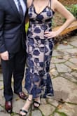 I bought this dress for a wedding and wow I am so glad I did. I actually bought 3 other dresses from Lulus while searching (kept the others but they just didn't feel formal enough for the wedding). I received SO MANY compliments. It's just a really sexy flattering fit. I was worried that it would look tacky with a bra (wasn't bad!) But it wouldn't have supported my girls on its own lol. Seriously, get this dress. You won't regret it. - Tatyana K.
