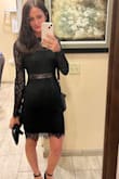 Perfect fit. Materials are good quality and it's nicely made. Made a perfect dress to wear to an October wedding. Felt both sexy and elegant! - Emily W.