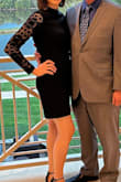 This dress was fantastic. My husband gave me so many compliments on it. The dress had great material and kept me warm on a cool day and I did not sweat on the dance floor. Very happy with my purchase! - Christine M.