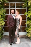 I'm usually a small. Ordered small but couldn't zip the dress up the whole way. Customer service was so helpful in the exchange. The medium fit perfectly. Loved this dress sooo much!! - Hillary H.