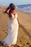 It was beautiful and perfect. This dress fit perfect and my husband loved it. It truly was what we wanted to make the day special. - Erica B.