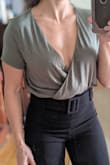 soft material. You need a pin for sure to close the front. - Jahaira L.