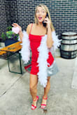 I got this dress for Halloween to be Cher from Clueless. This dress fits so perfectly. I will be wearing it all year. I can't wait to dress it up for the holidays with black tights and sparkle booties! - Mallory M.
