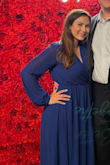 Beautiful color and fit, perfect for a fall wedding. I got a lot of compliments. 
Runs a little large but I think sizing down would be too small. - Alicia M.