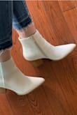 I bought these to wear to my wedding and I'm so glad I did! They fit perfectly and are going to look so cute with my dress. They're going to be great post-wedding too, especially with a skirt and leather jacket or black skinny jeans! - Ayla G.