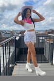 I was originally going to get the black ones but they were out of stock. SO happy I got the white pair instead. They fit perfectly and they're so so comfy. I wore them for 9+ hours straight standing all day and by the time I got home, my feet were perfectly fine. I got so many compliments on these! - Kim M.
