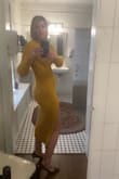 This dress is stunning. The perfect fall color. So comfortable. For all my tall girls Lulus dresses are the perfect length.  It was a little big so I probably could wear a small. - Christine L.