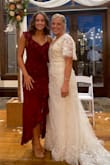 I wore this to my cousins wedding and got compliments all night long. It is form fitting and is beautifully designed. - Kylee G.