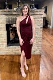 Perfect wedding guest dress! Very flattering and comfortable. I got tons of compliments on it! - Layna B.