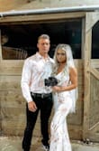 I was looking every where for a plain, white dress to put fake blood on for Halloween lol this dress was so comfy and very flattering. Being a dead/zombie bride for Halloween was a success!(: - Tabby W.
