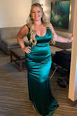 This dress went waaayyyyy above my expectations!  The material is amazingly soft and has a nice give to it.  I got a ton of compliments! - Desiree A.